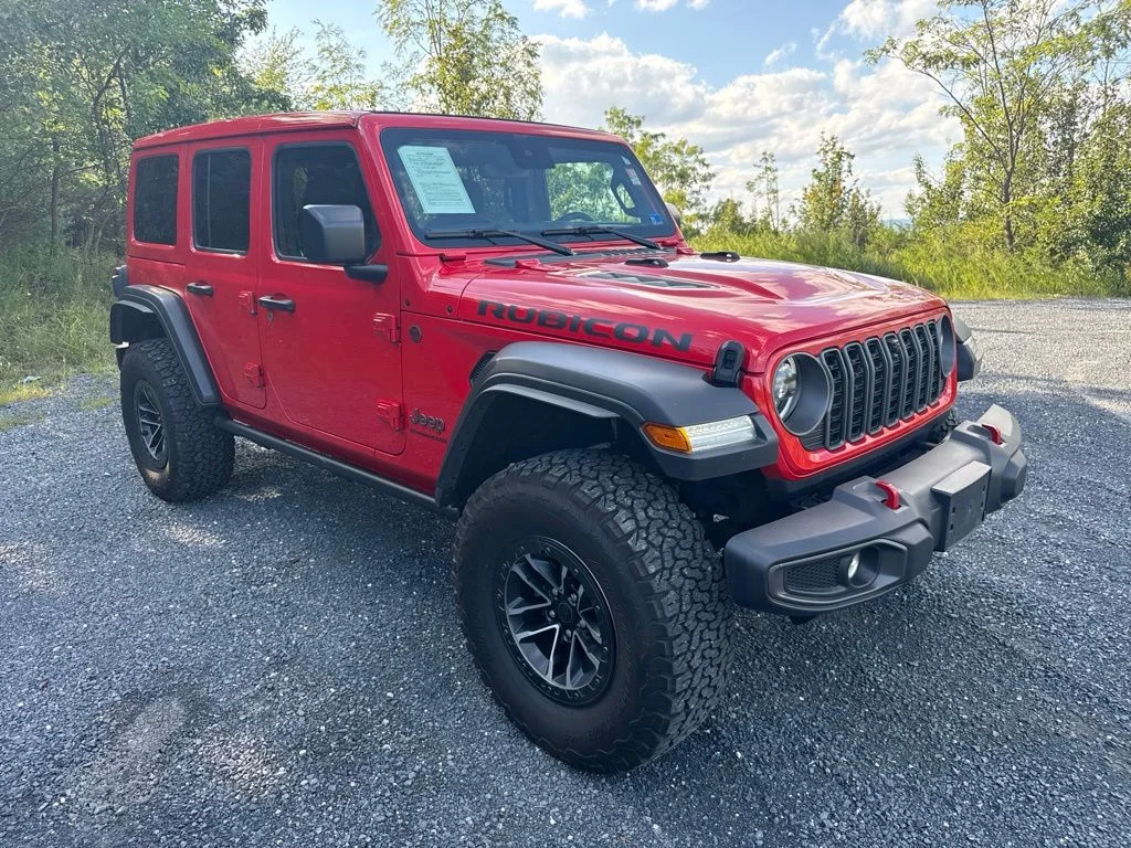 Used 2025 Red Jeep Rubicon image 1