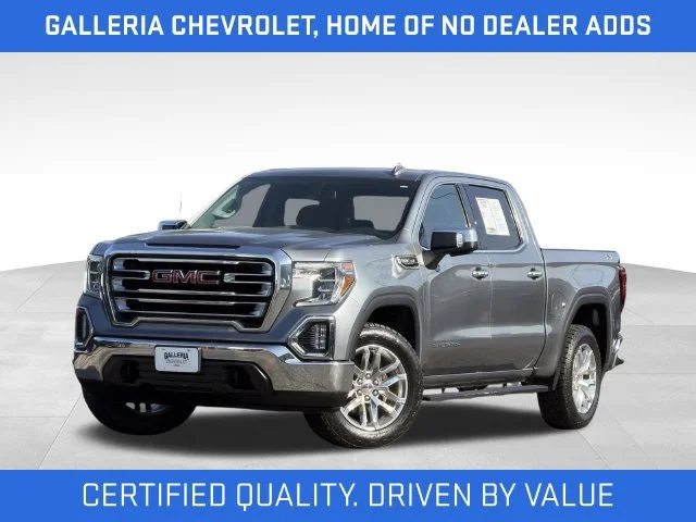 Used 2019 SATIN STEEL METALLIC GMC SLT image 1
