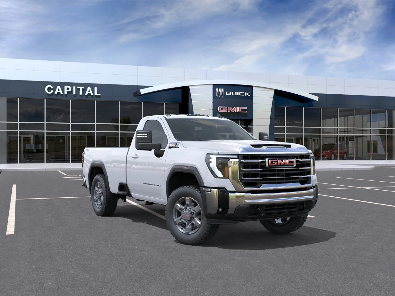 New 2026 Summit White GMC SLE image 2