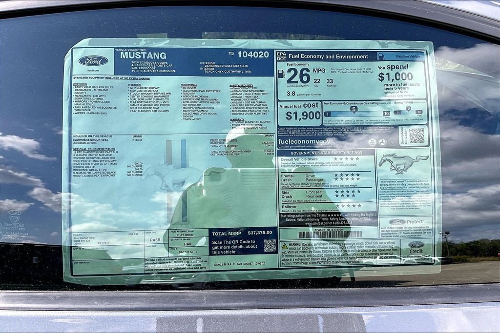 New 2026 Carbonized Gray Metallic Ford EcoBoost image 16