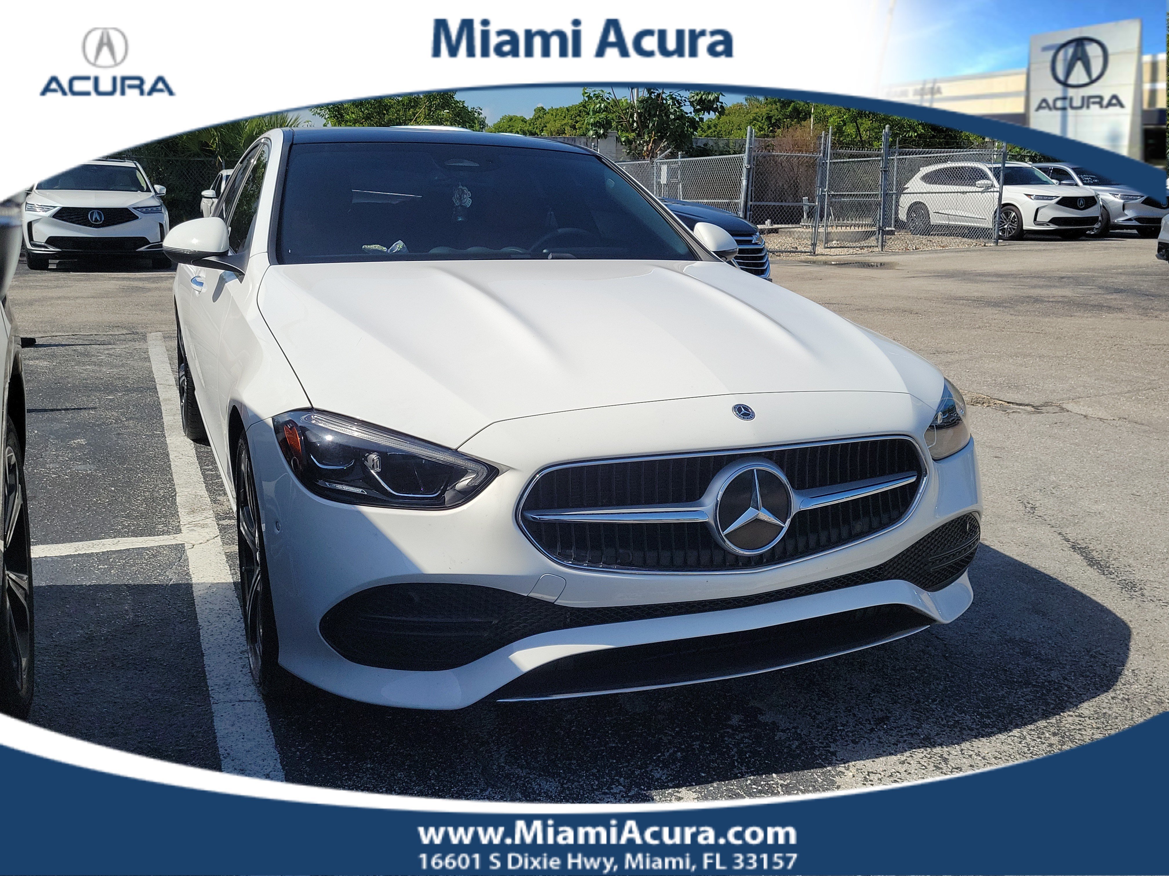 Used 2025 Polar White Mercedes-Benz C 300 image 1