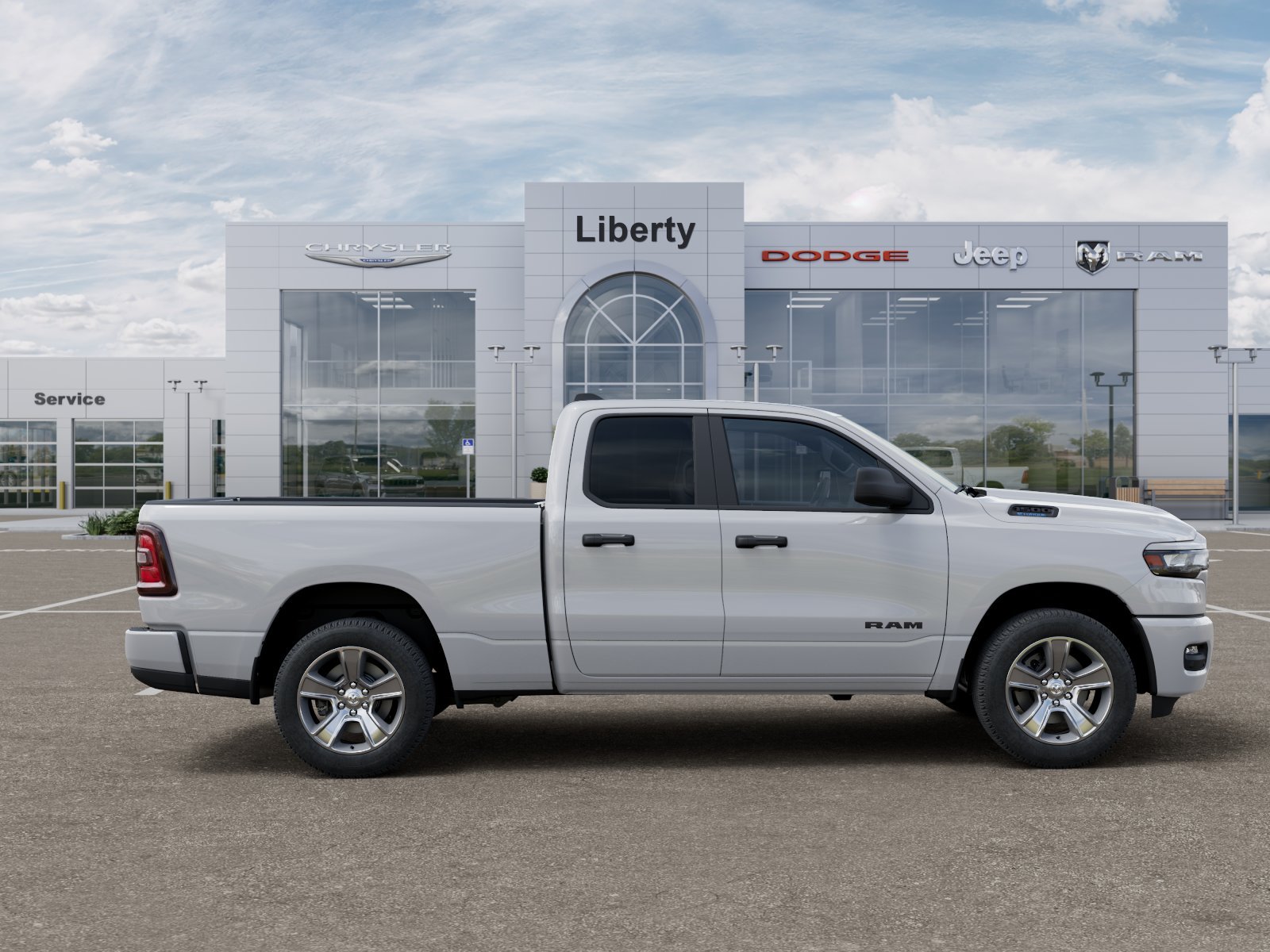 New 2026 Bright White Clearcoat RAM Express image 55