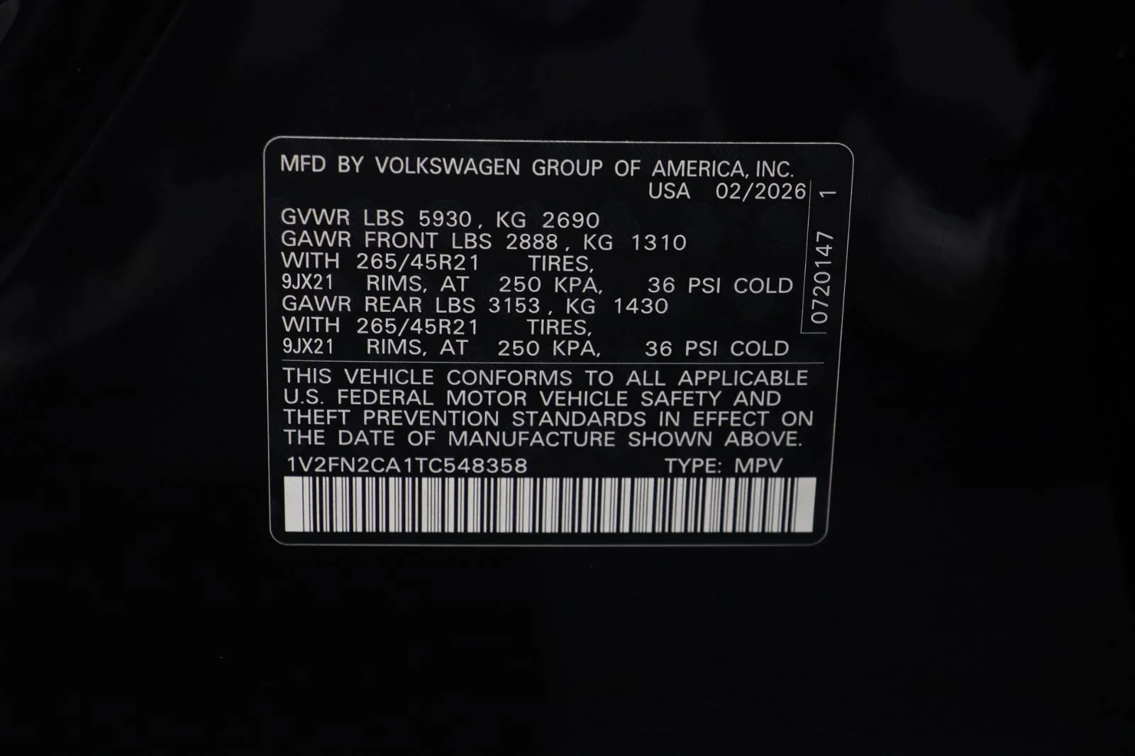 2026 Volkswagen Atlas SEL Premium R-Line - Photo 26