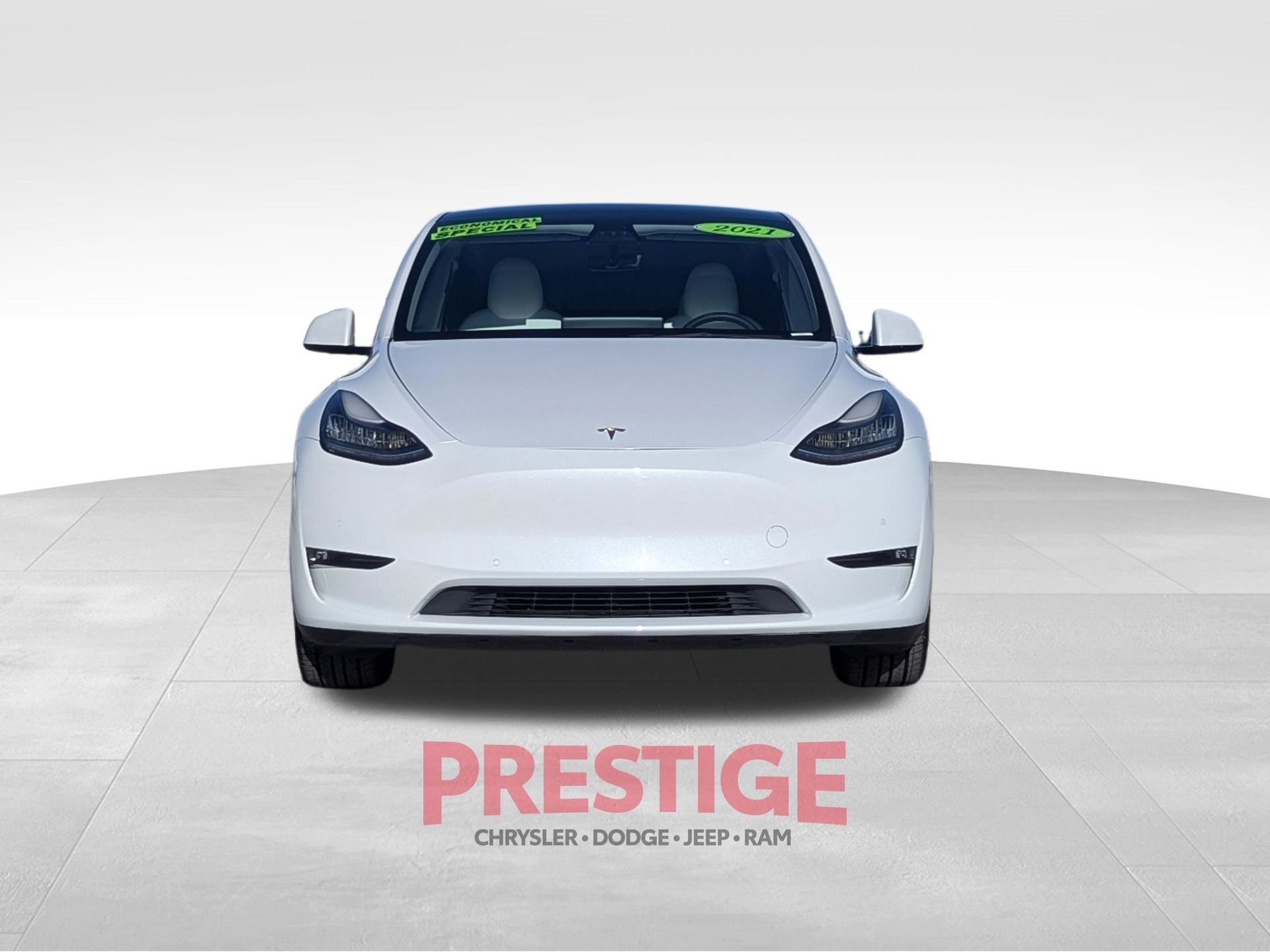 Used 2021 Tesla Model Y Long Range with VIN 5YJYGDEE7MF130374 for sale in Las Vegas, NV