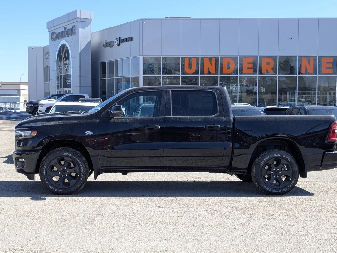 New 2026 Black RAM Sport - - 4x4 - Dual?Pane Panoramic Sunroof - Steel Sport Hood - Trailer Brake Control & More! image 5