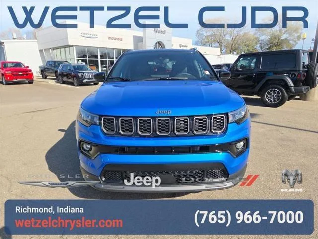 New 2026 Hydro Blue Pearl-Coat Exterior Paint Jeep Limited image 2