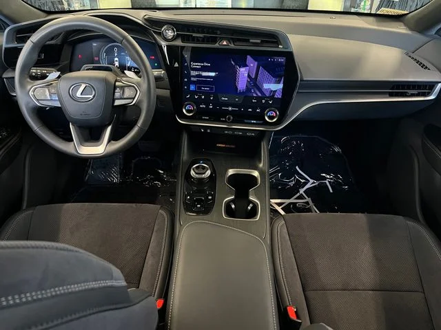 Used 2024 Cloudburst Gray Lexus 450e Luxury image 34