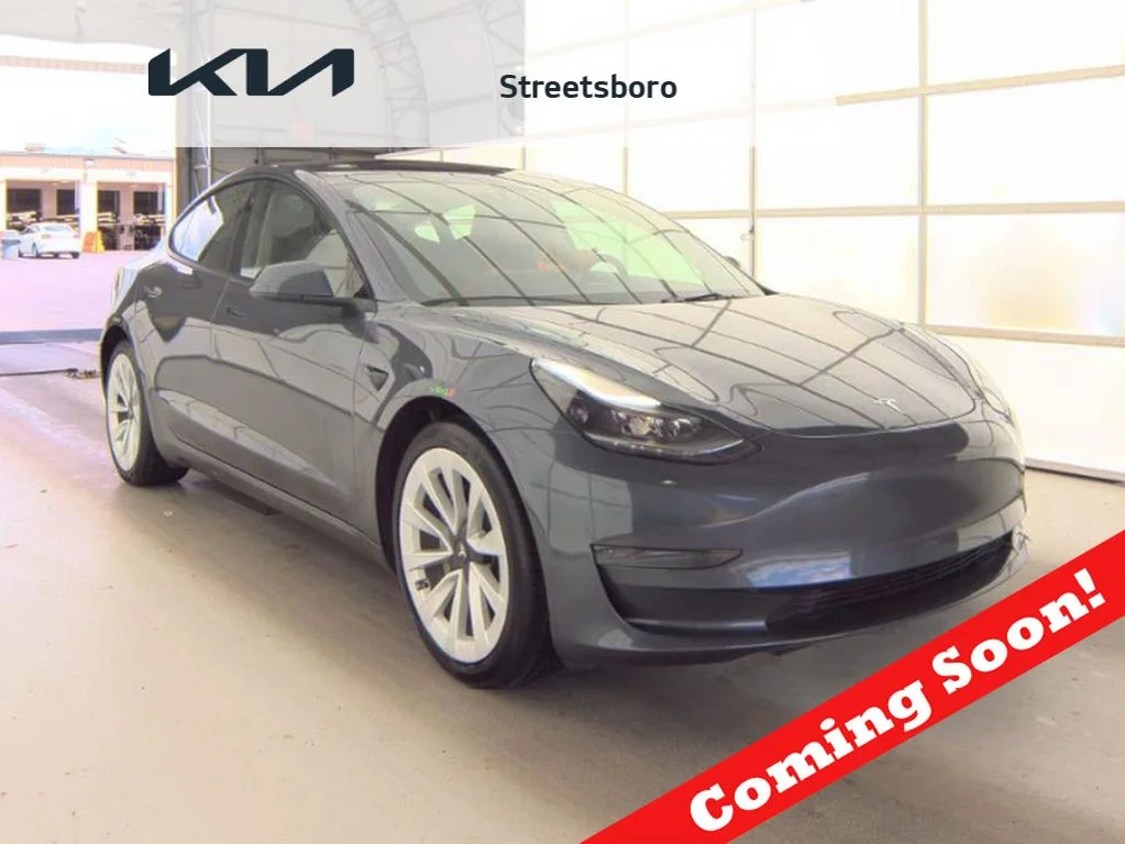 Used 2023 Gray Tesla Base image 1