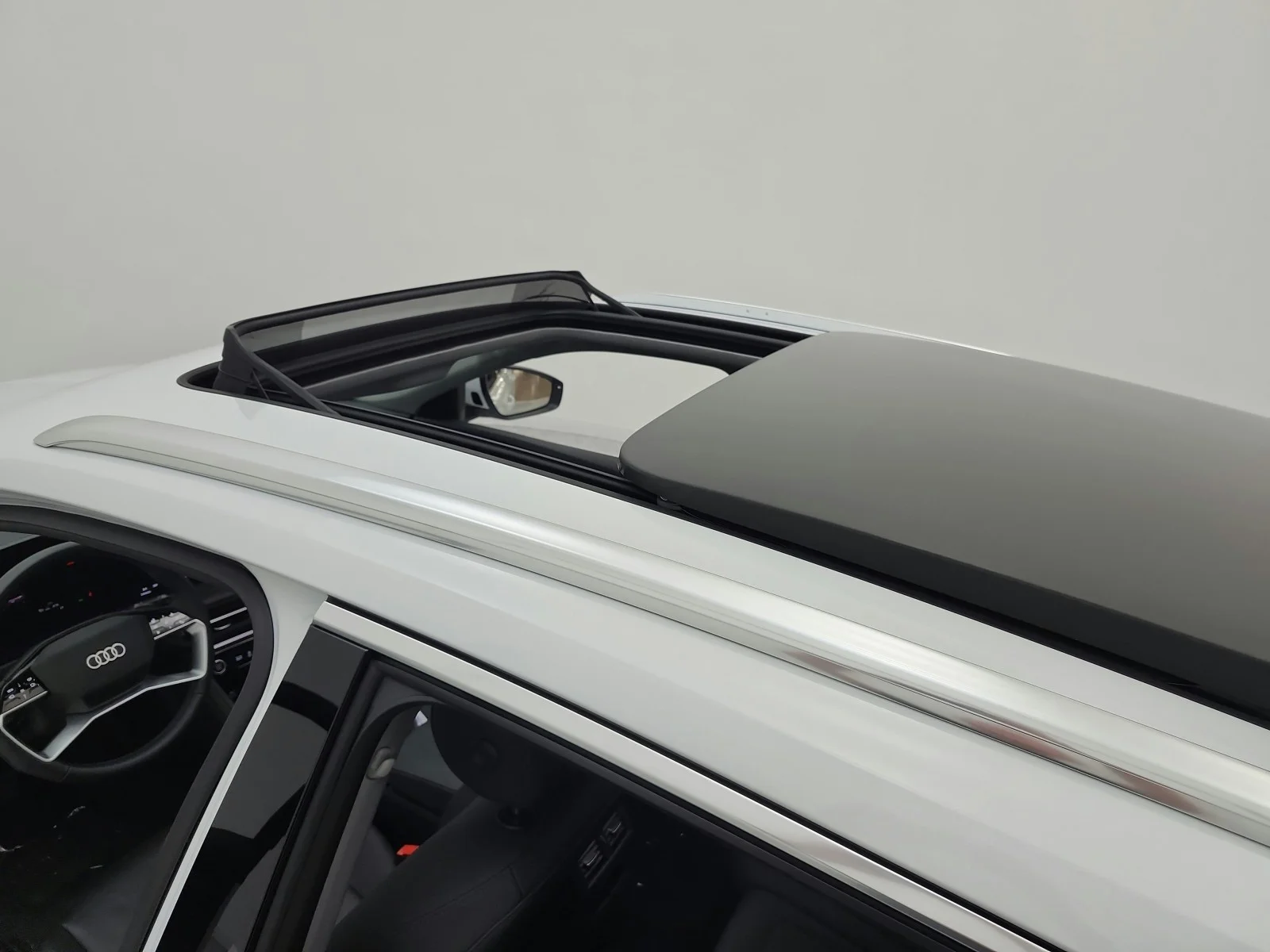 Used 2025 Glacier White Metallic Audi Premium Plus image 11
