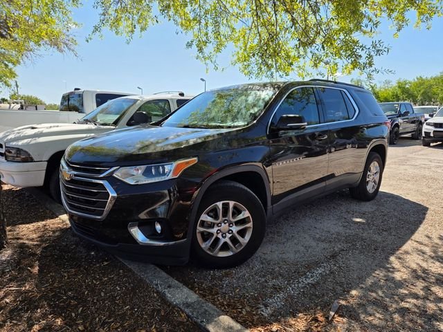 Used 2019 Chevrolet Traverse 1LT with VIN 1GNERGKW1KJ122795 for sale in Lutz, FL