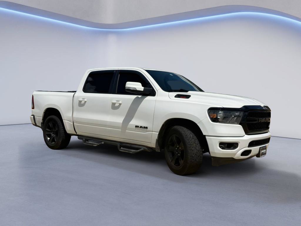 Used 2019 Ivory White Tri-Coat Pearlcoat Ram Longhorn image 9