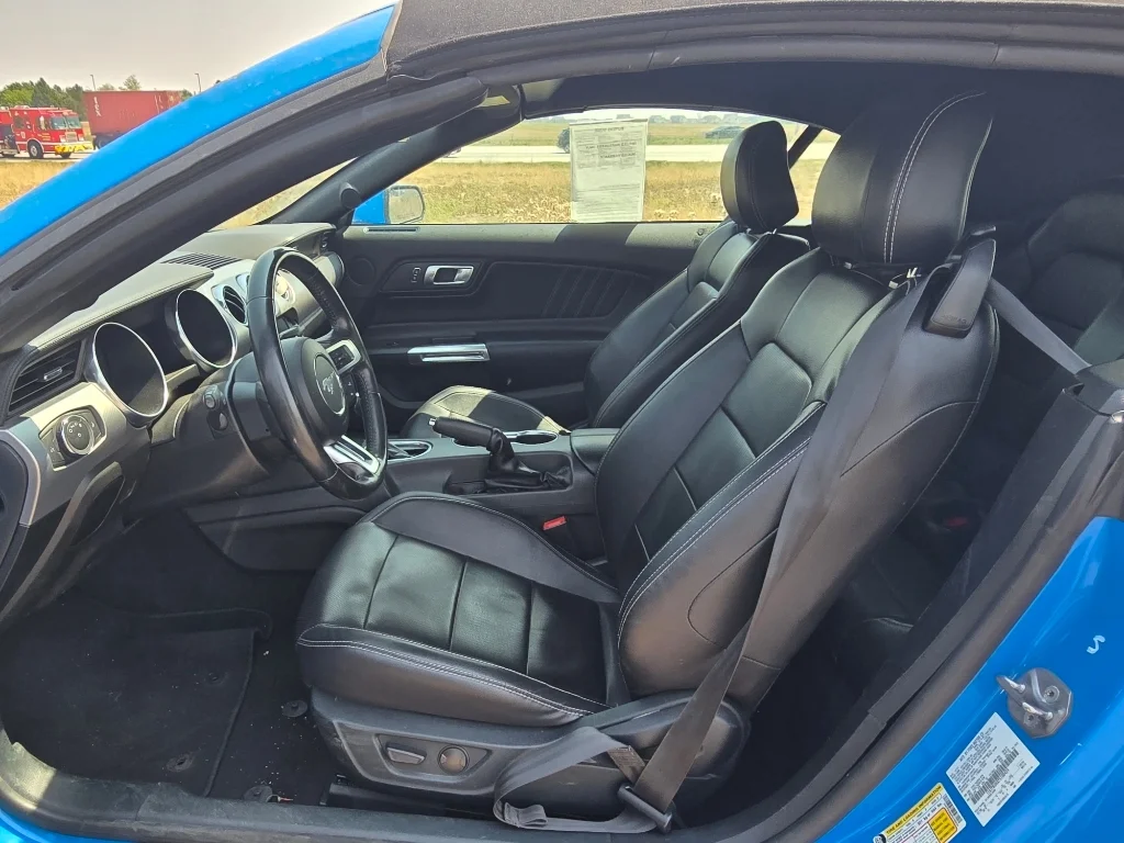 Used 2023 Grabber Blue Metallic Ford EcoBoost Premium image 11