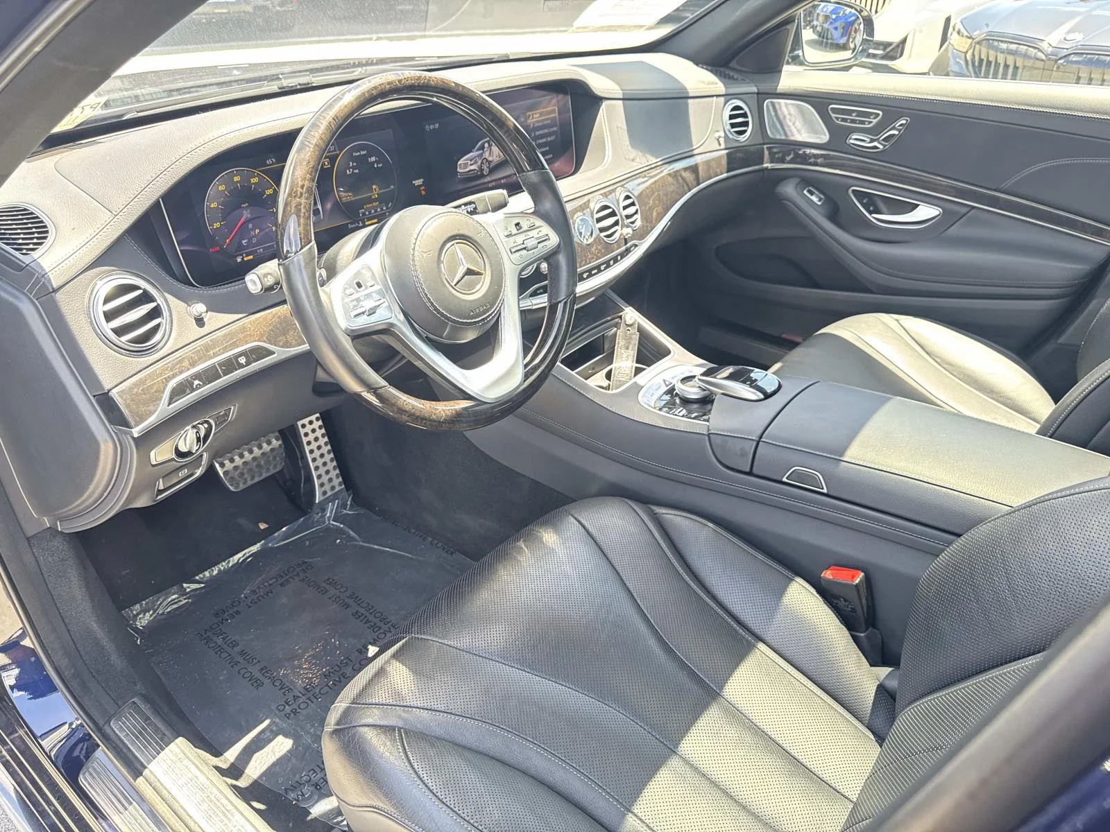 Used 2018 Anthracite Blue Metallic Mercedes-Benz S 450 Sedan image 16