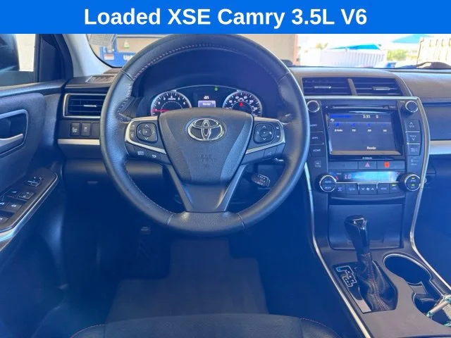 Certified Used 2017 Celestial Silver Metallic Toyota XSE V6 image 13