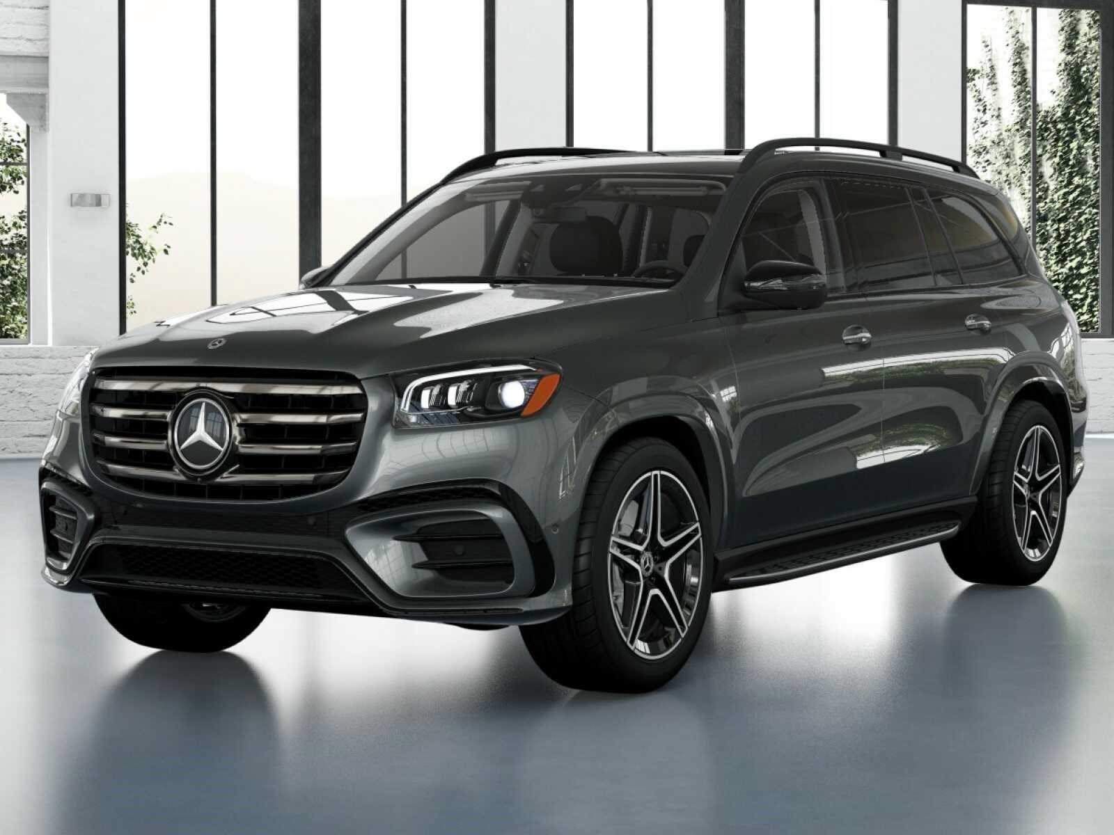 New 2026 Selenite Grey Metallic Mercedes-Benz GLS 450 4D Sport Utility 4MATIC® image 2