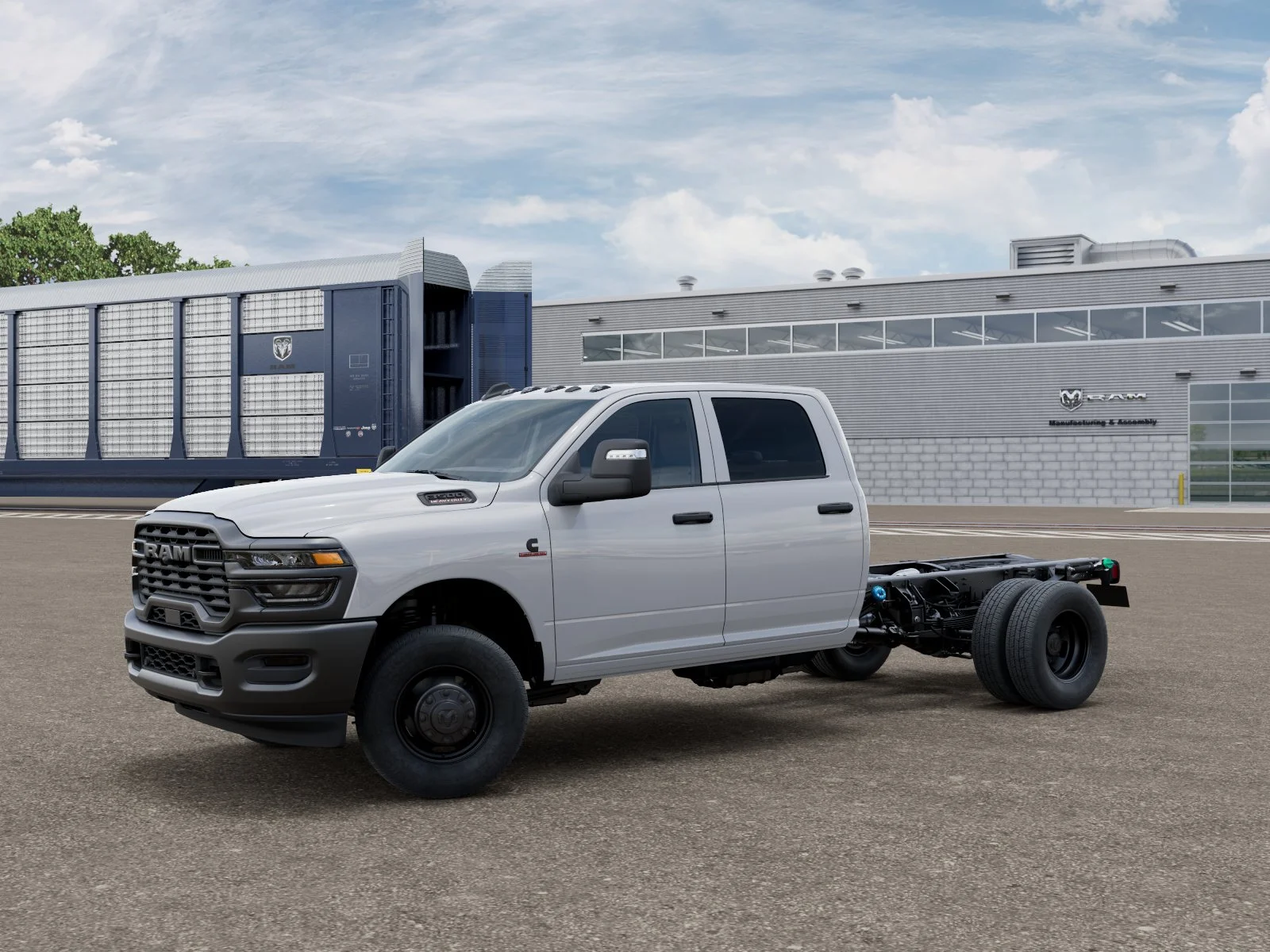 New 2026 Bright White Clearcoat RAM TRADESMAN image 1