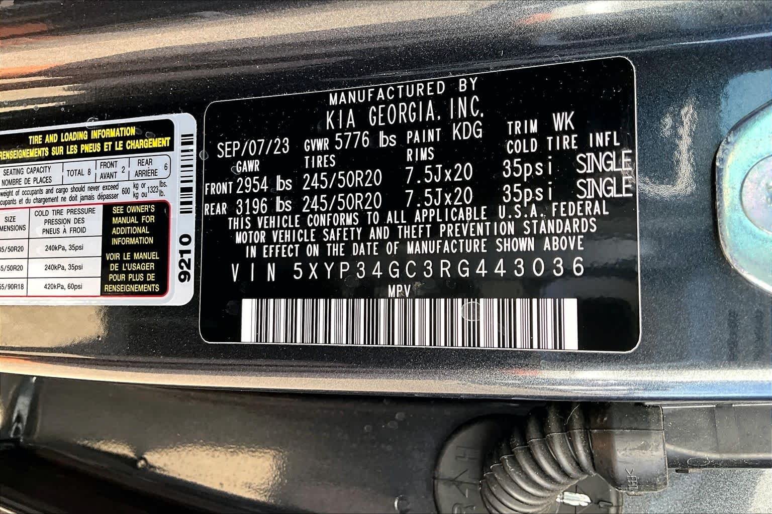 Used 2024 GRAY Kia EX image 36