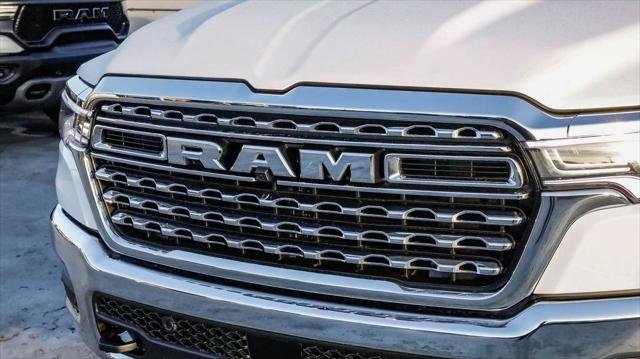 New 2026 Bright White Clear-Coat Exterior Paint RAM Limited Longhorn image 6