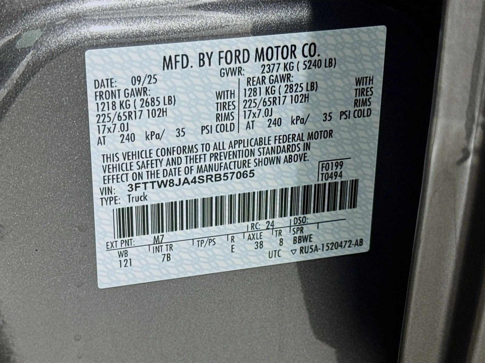 Certified Used 2025 Gray Ford XLT image 29