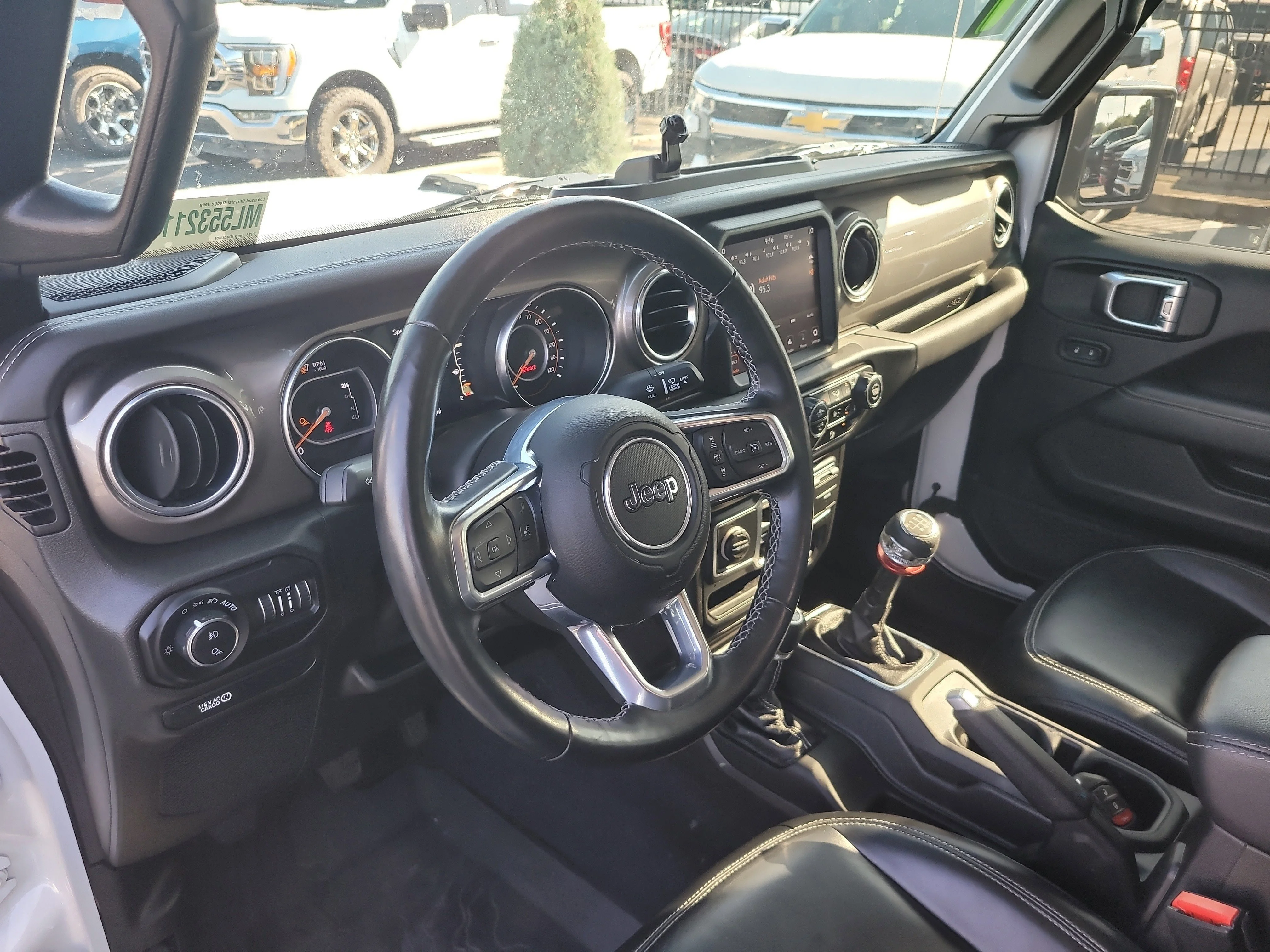 Used 2021 Bright White Clearcoat Jeep Overland image 19