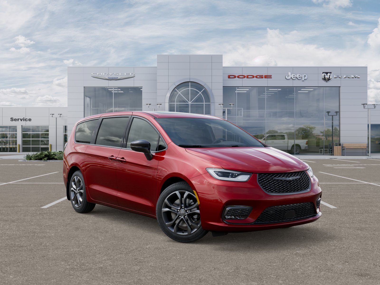 New 2026 Red Hot Pearl-Coat Exterior Paint Chrysler Select image 31