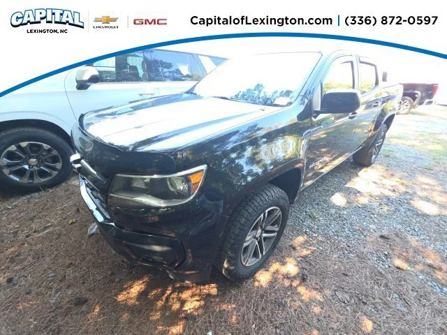 Used 2021 BLACK Chevrolet 4WD Work Truck image 1