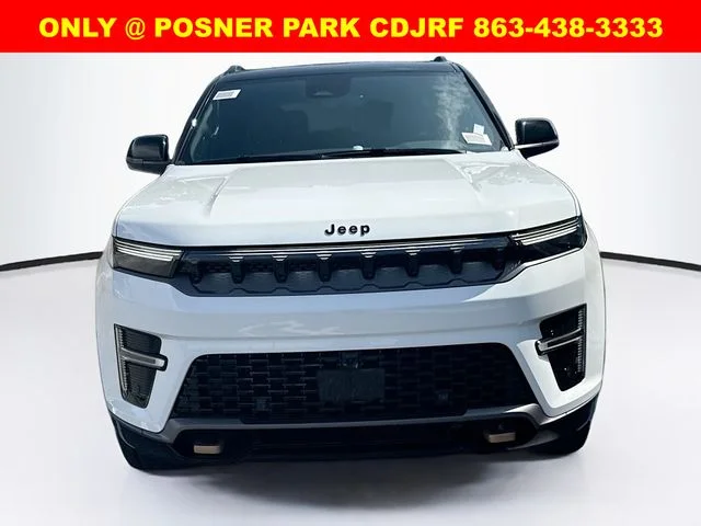 New 2026 Bright White Clear-Coat Exterior Paint Jeep Grand Wagoneer image 2