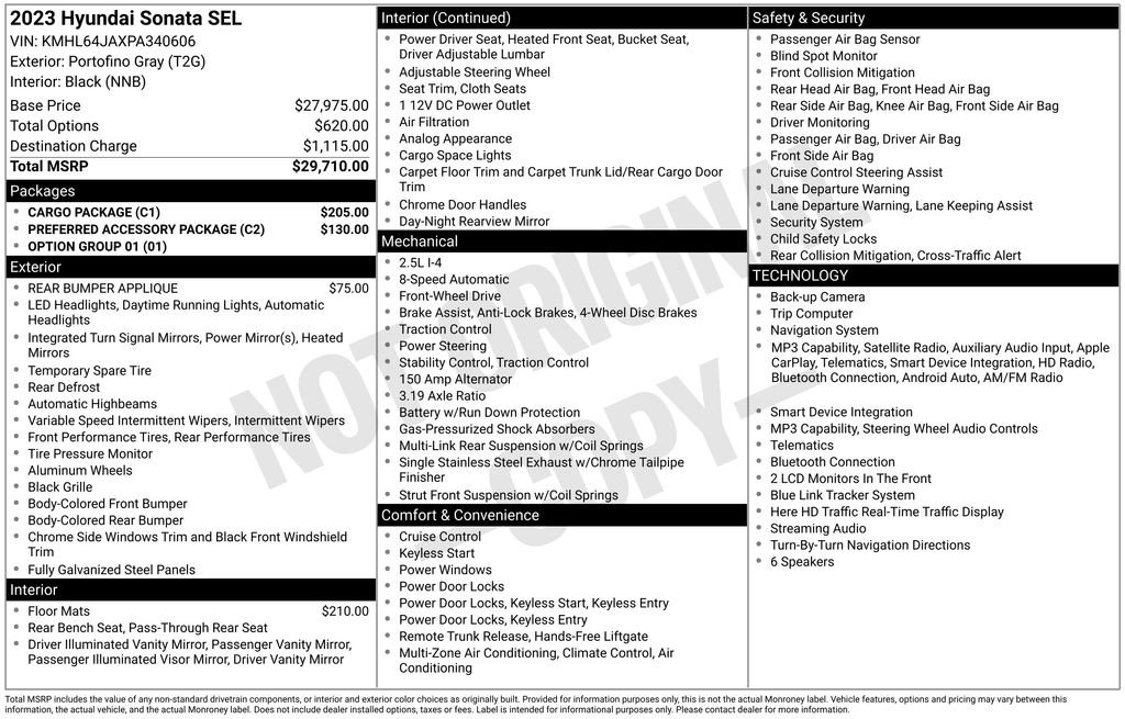 Certified Used 2023 Gray Hyundai SEL image 18