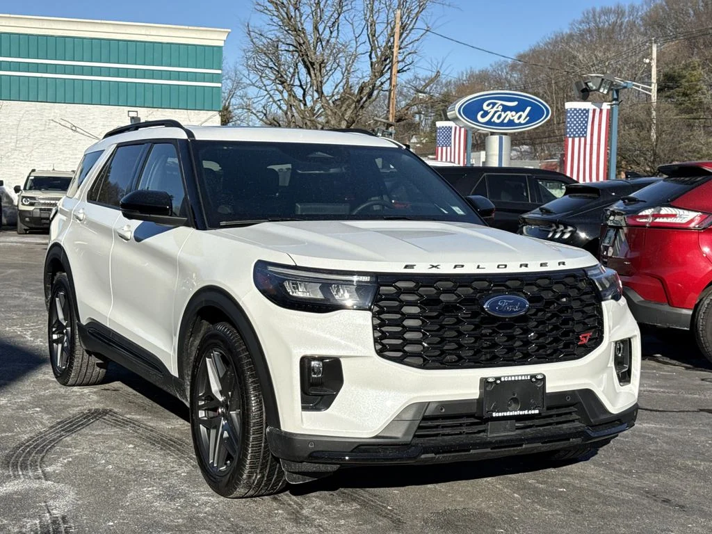 Used 2026 White Metallic Ford ST image 1