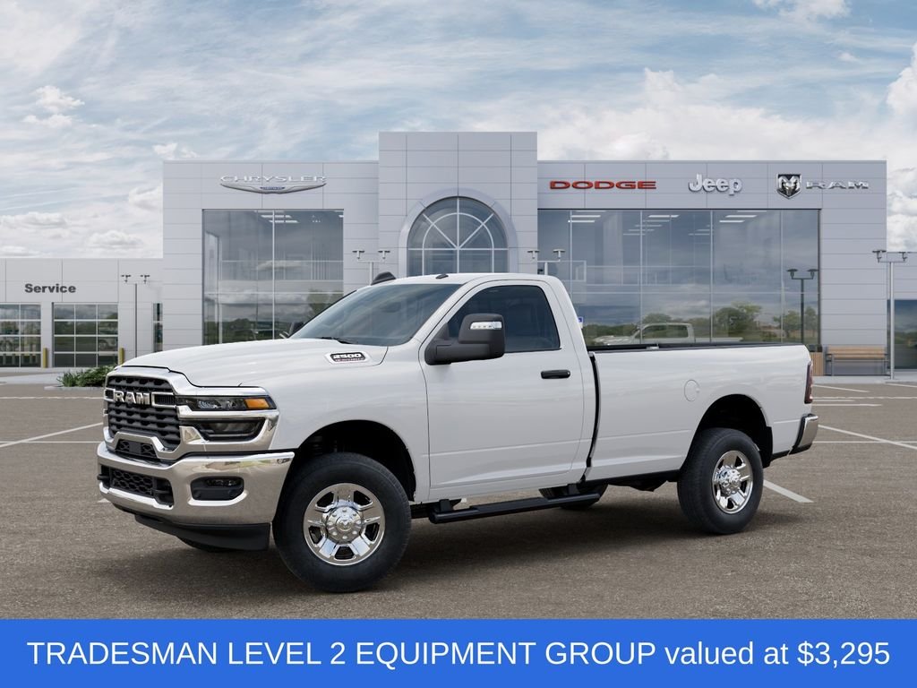 New 2026 Bright White Clearcoat RAM Tradesman image 2