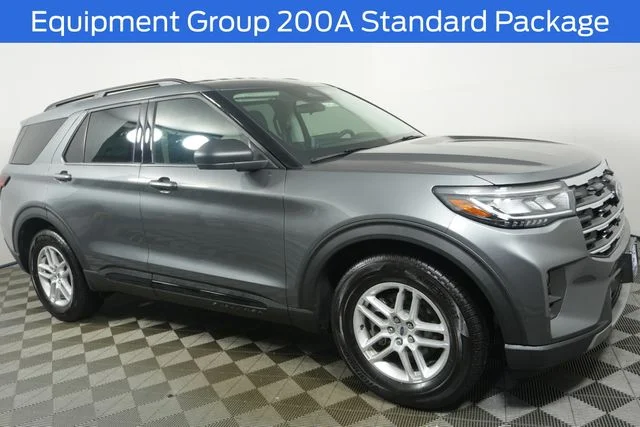 New 2026 Carbonized Gray Metallic Ford Active image 3
