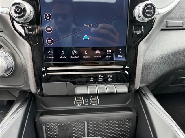 New 2026 Forged Blue Metallic Exterior Paint RAM Laramie image 17