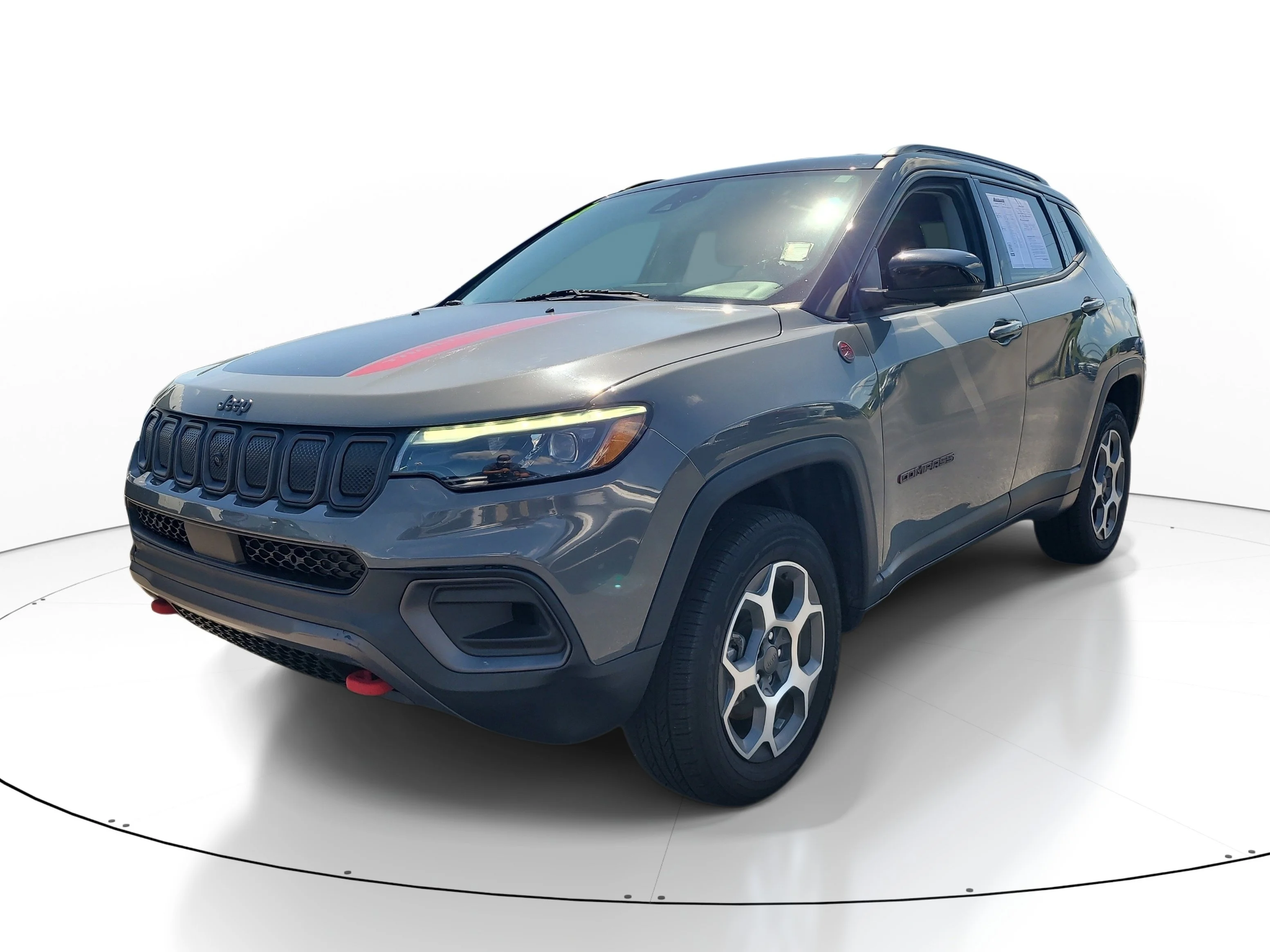Used 2022 Sting-Gray Clearcoat Jeep Trailhawk image 3
