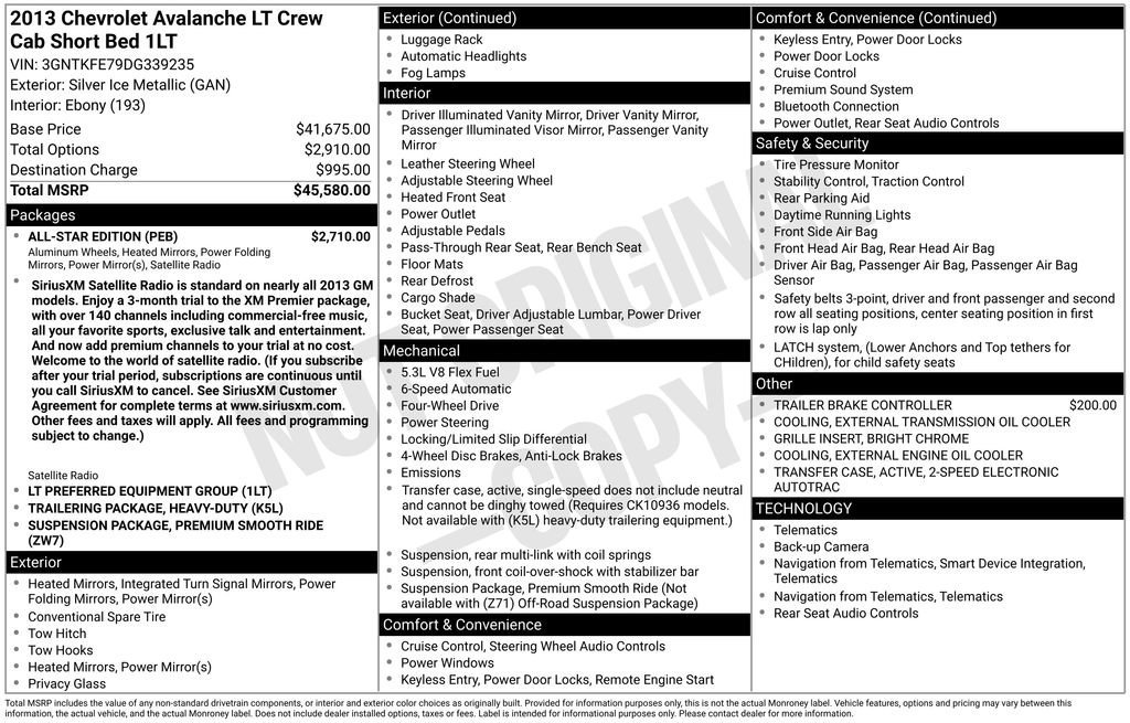 Used 2013 SILVER ICE METALLIC Chevrolet LT image 6