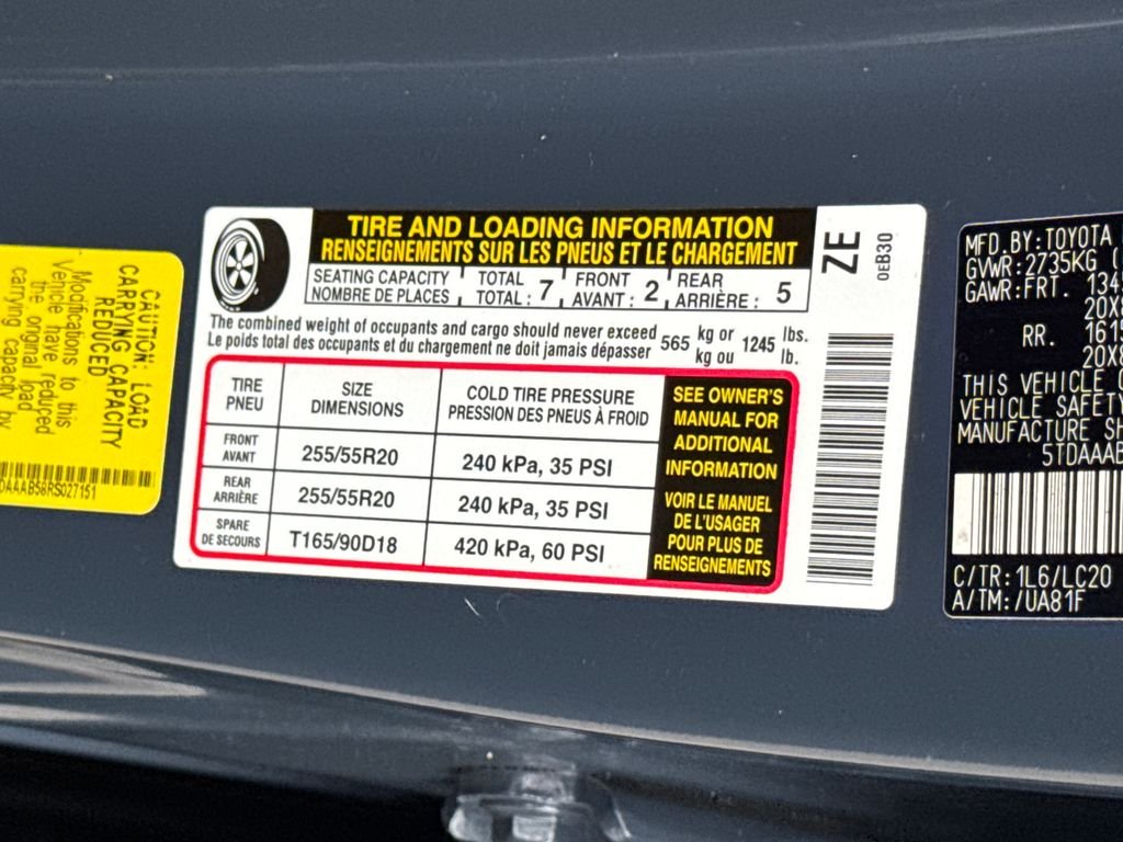 Certified Used 2024 White Toyota Limited image 50