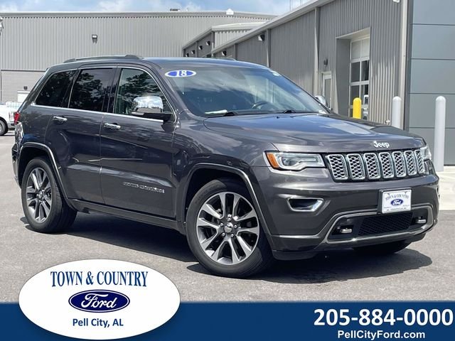 Certified Used 2018 Granite Crystal Clearcoat Metallic Jeep Overland image 1