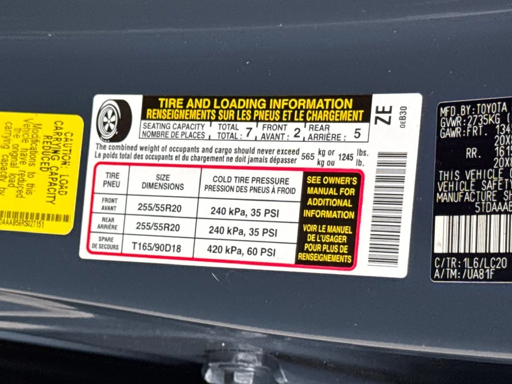 Used 2024 White Toyota Limited image 50