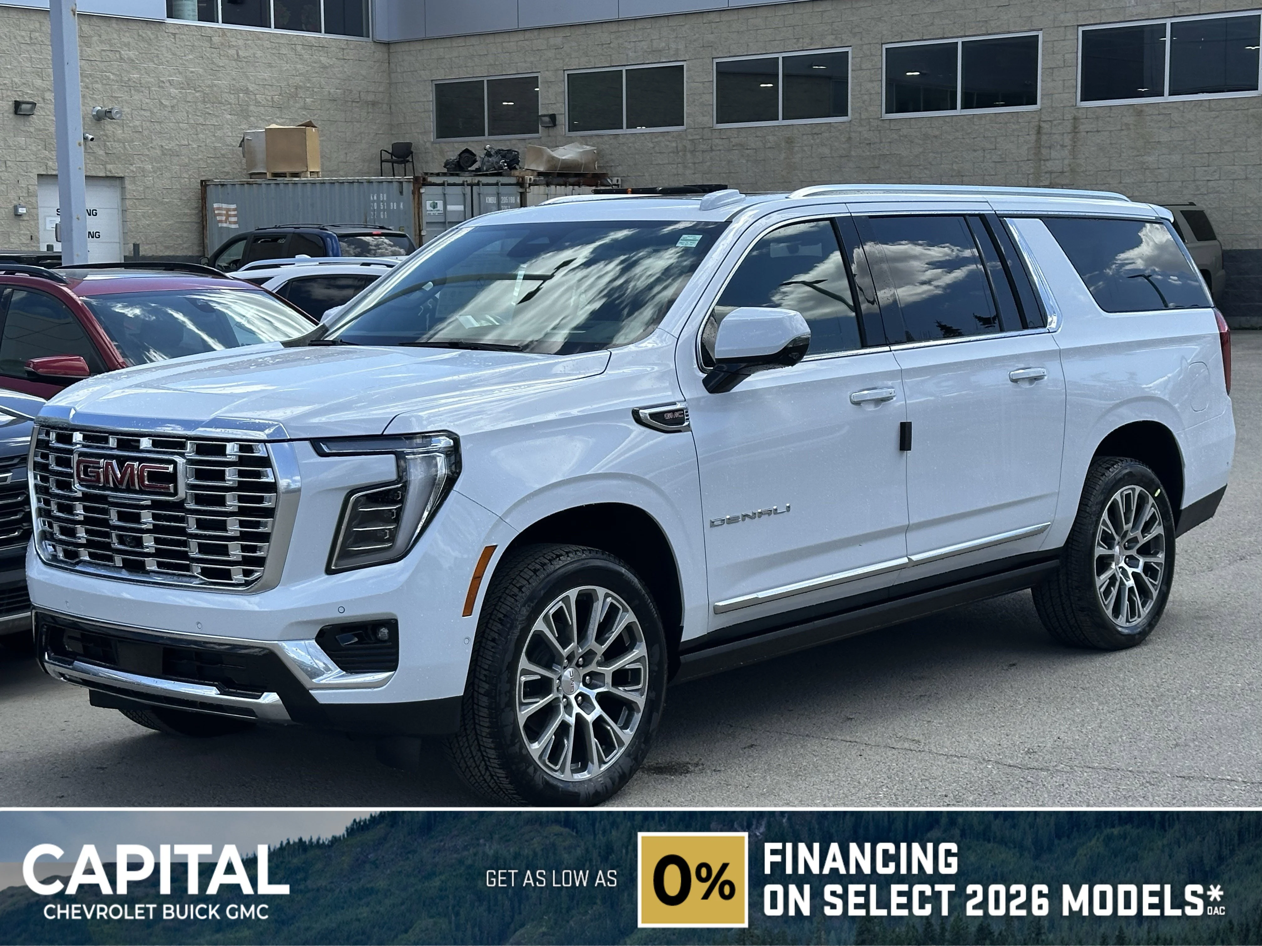 New 2026 Glacier White Tricoat GMC Denali image 1