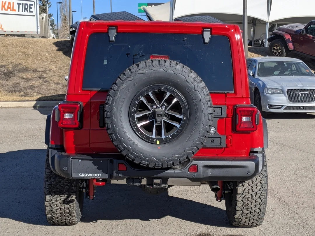 New 2026 Red Jeep Rubicon X - - 4x4 - Body-Color Hardtop - Nappa Lthr - Recon Pkg - Steel Bumpers & More! image 7