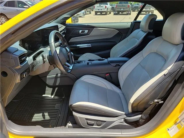 Used 2024 Yellow Splash Metallic Tri-Coat Ford EcoBoost Premium image 10