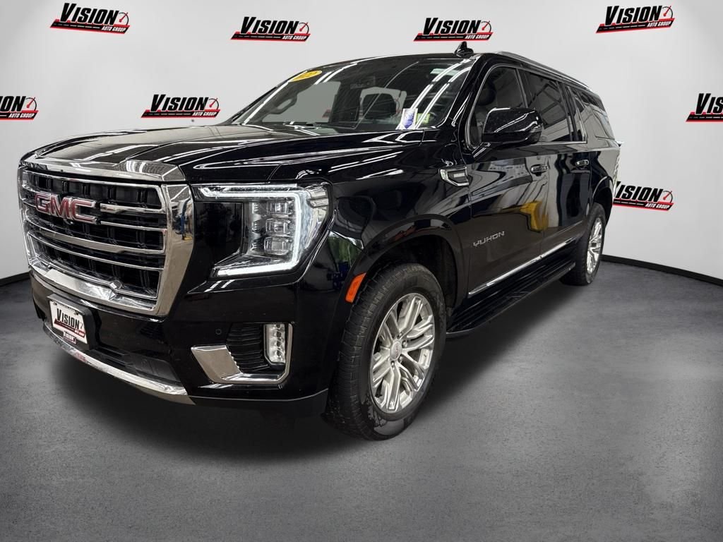 Used 2022 Black GMC SLT image 1