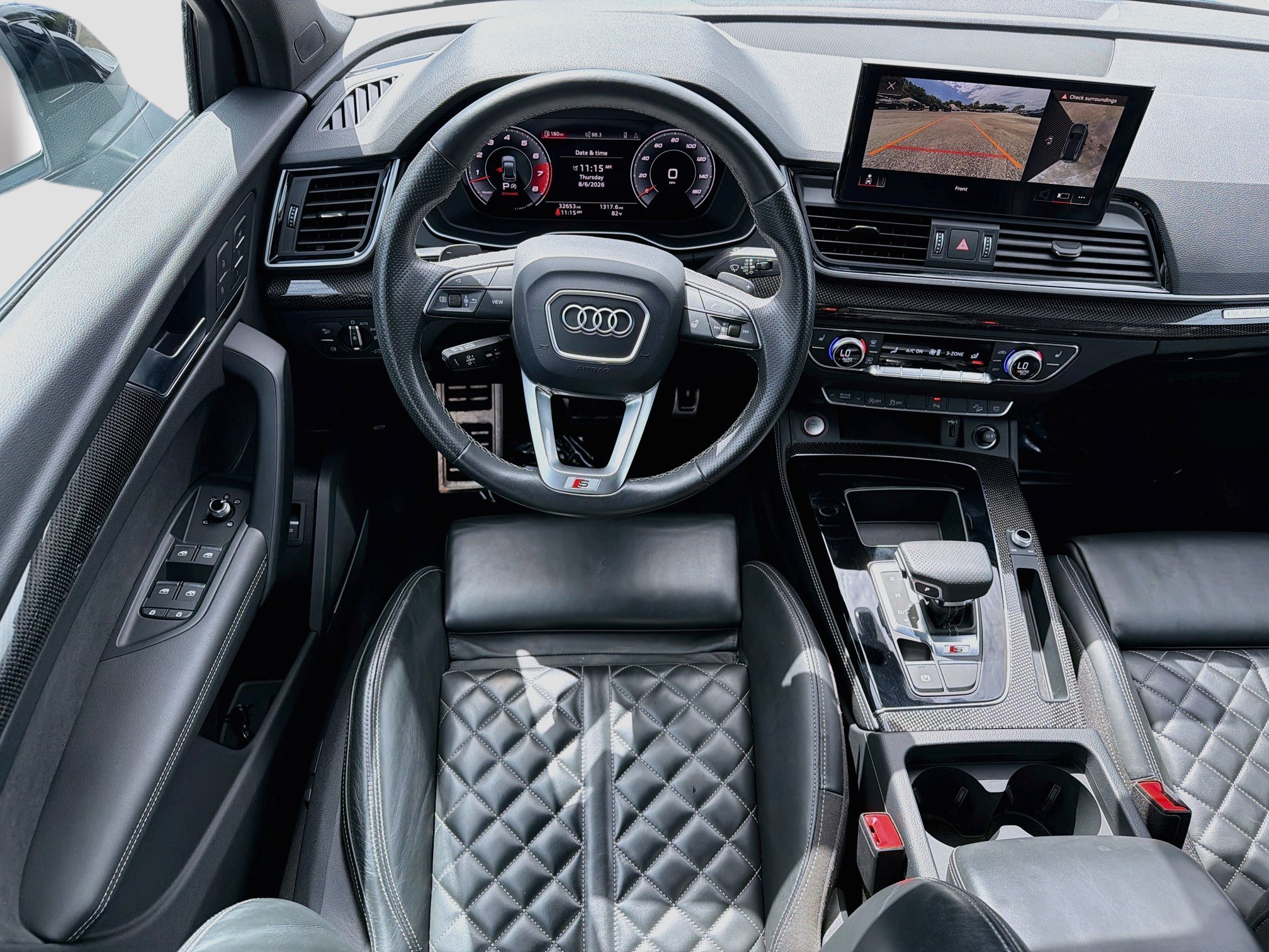 Used 2023 Glacier White Metallic Audi Premium Plus image 16
