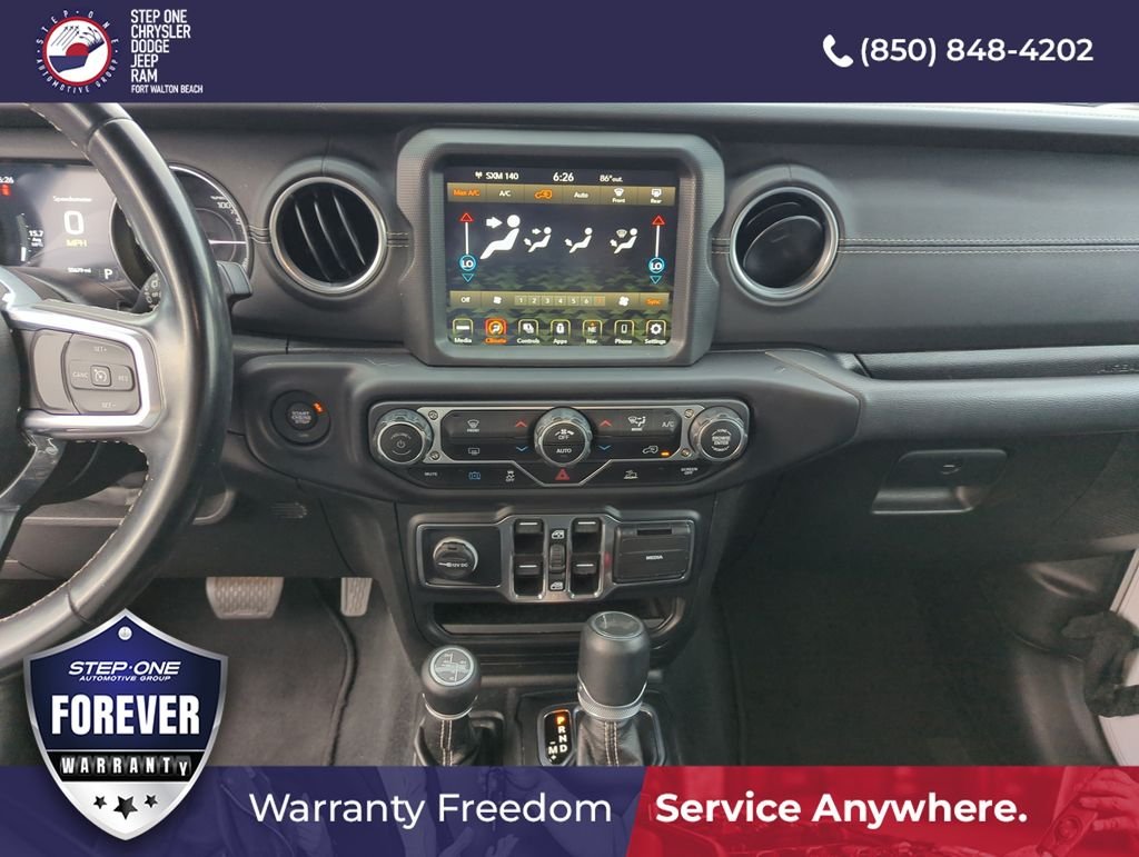 Used 2022 White Jeep Unlimited Sahara 4xe image 23