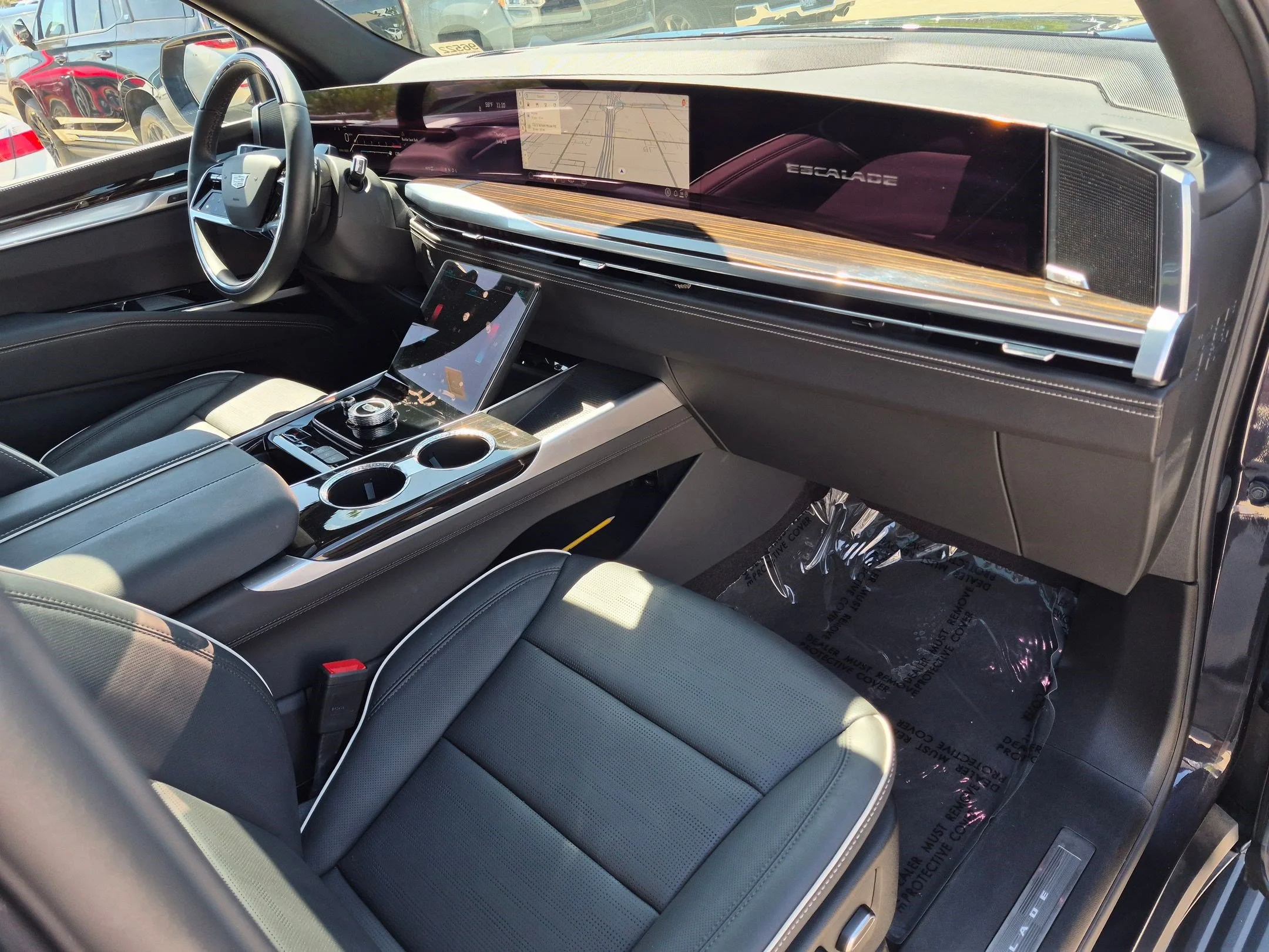 Used 2025 Galactic Gray Metallic Cadillac 4WD Premium Luxury image 31