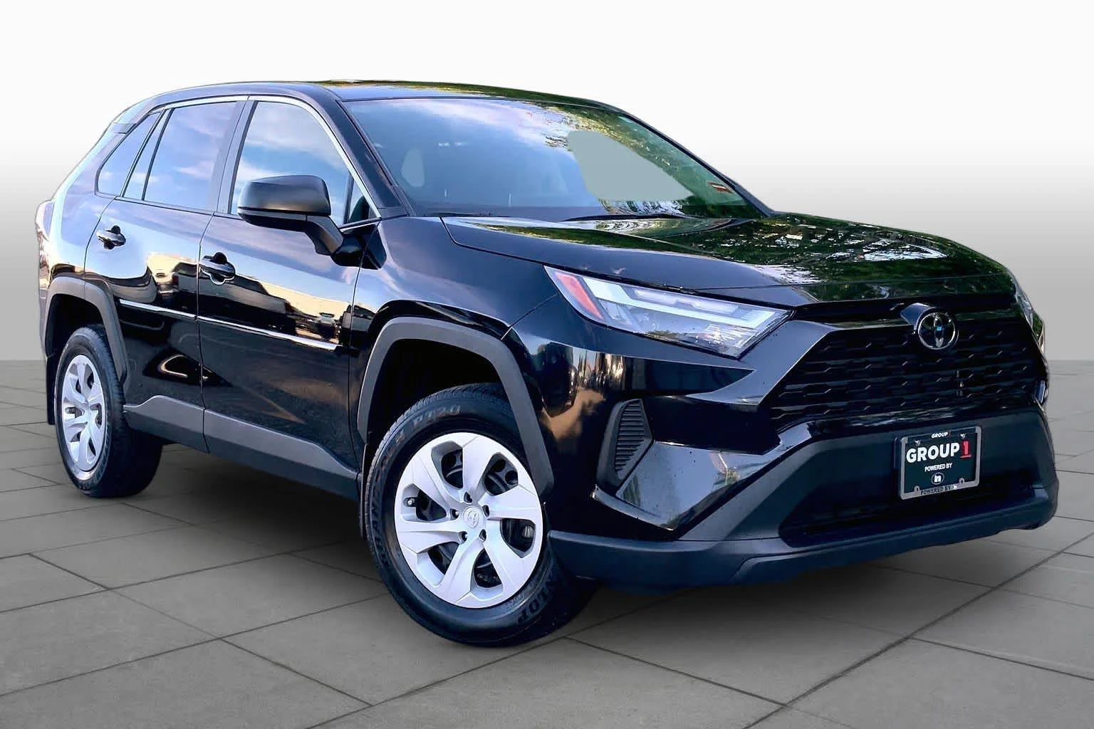 Used 2024 Midnight Black Metallic Toyota LE image 3