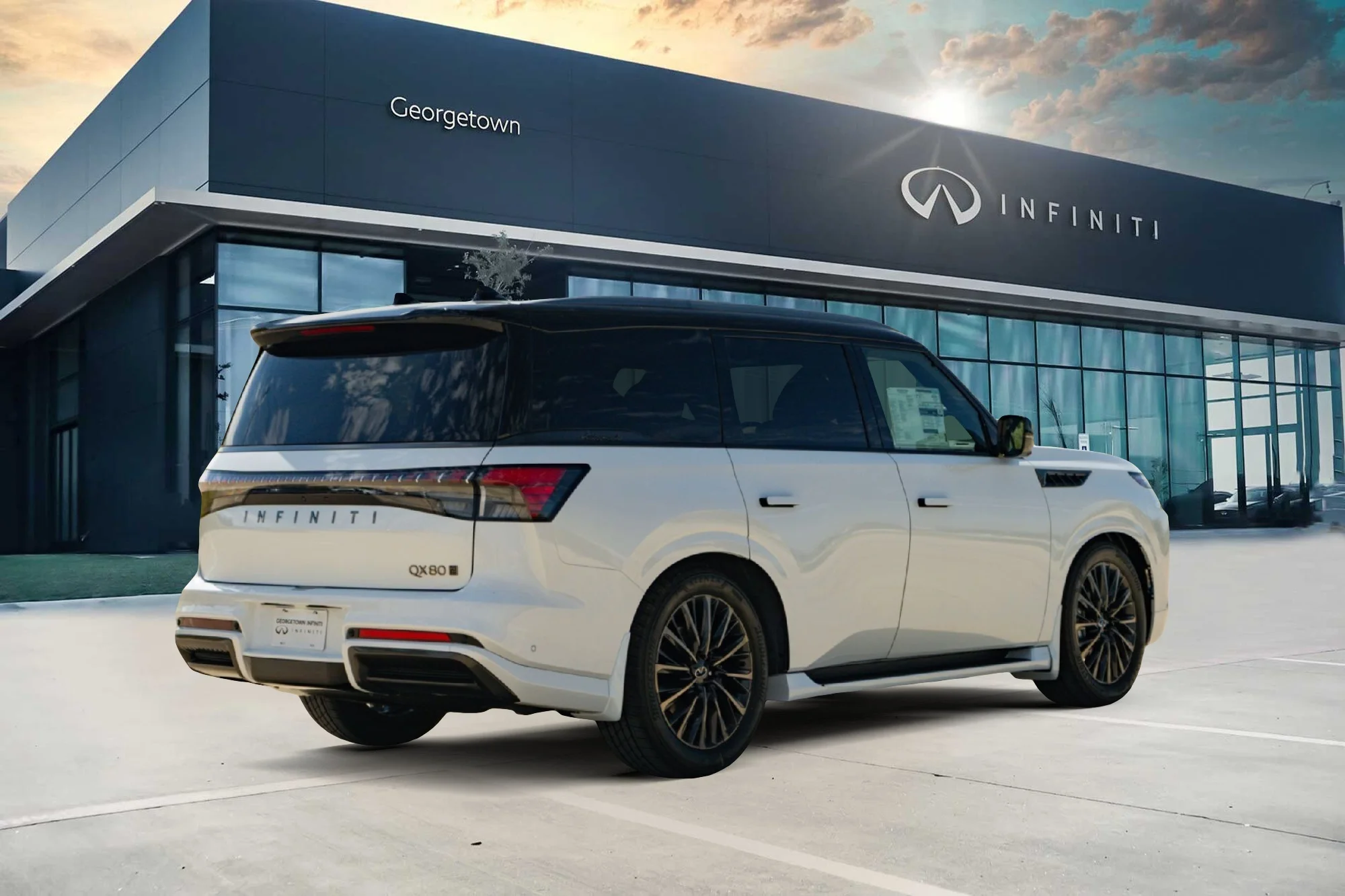 New 2027 2T RADIANT WHIT INFINITI Autograph 4WD image 5