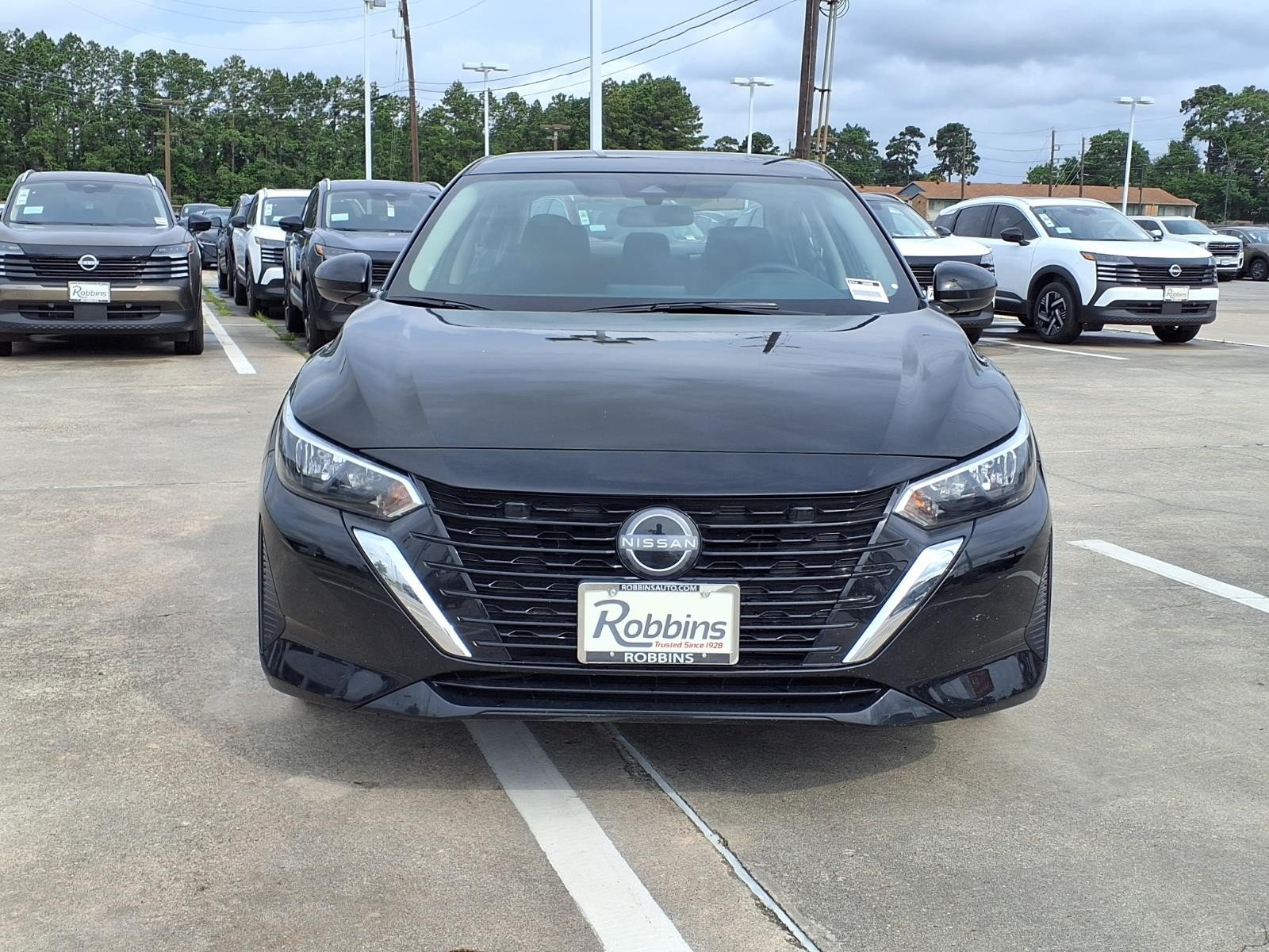 2025 Nissan Sentra S Black at Robbins Nissan
