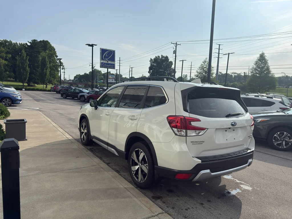 Used 2021 Crystal White Pearl Subaru Touring image 5