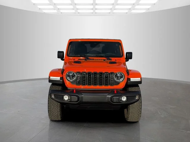 Certified Used 2025 Orange Jeep Rubicon image 2