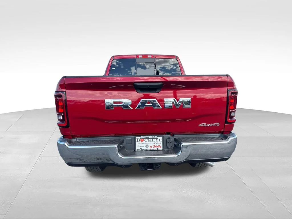 New 2026 Molten Red Pearl-Coat Exterior Paint RAM TRADESMAN image 4